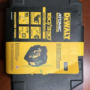 DEWALT DCLE34021B 20V MAX Li-Ion Cordless Green Cross Line Laser (Tool Only)