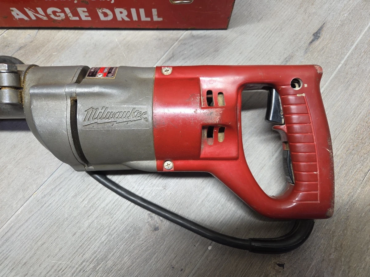 Milwaukee 1101-1 Heavy Duty Right Angle Drill Made in the USA - Image 2