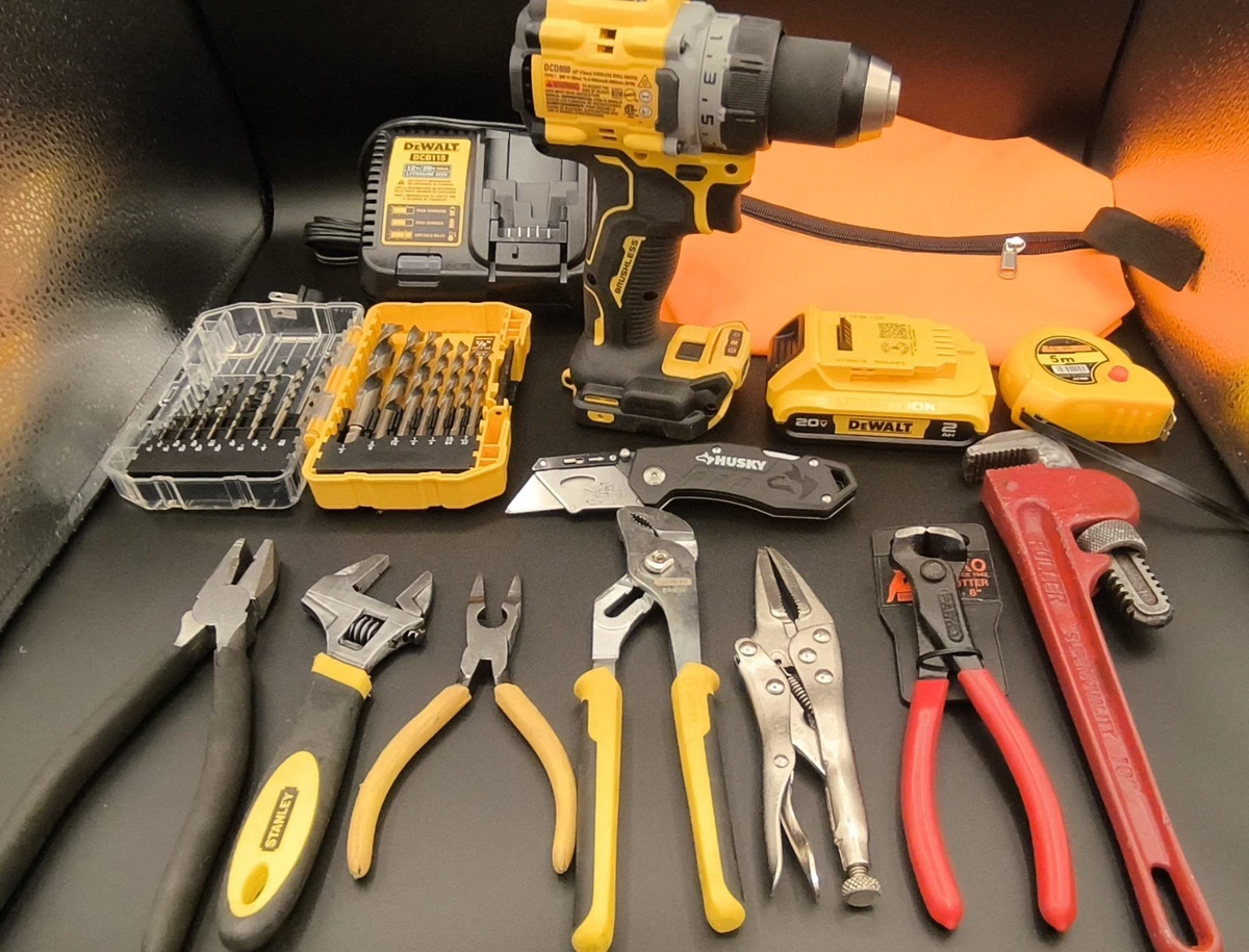 DEWALT DCD800 Brushless Drill Kit | New Unused No Box | Battery + Charger | Full