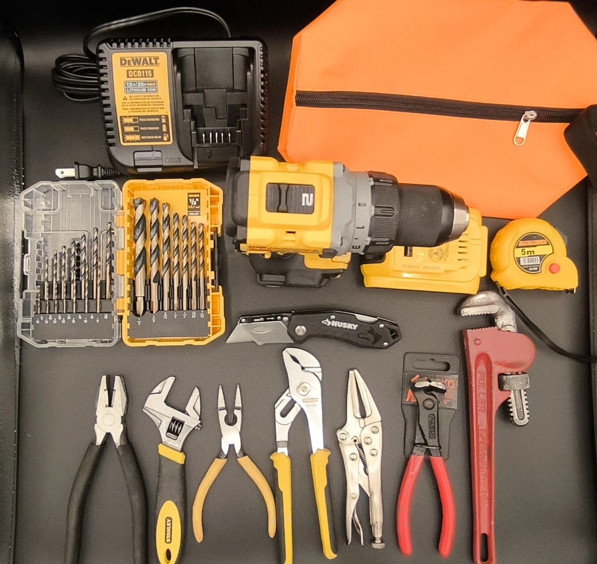 DEWALT DCD800 Brushless Drill Kit | New Unused No Box | Battery + Charger | Full - Image 2