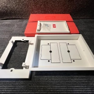 Aria Luxe+ Framed Wall Vent High Performance Return Aria Vent dwfr10x14swh-hp