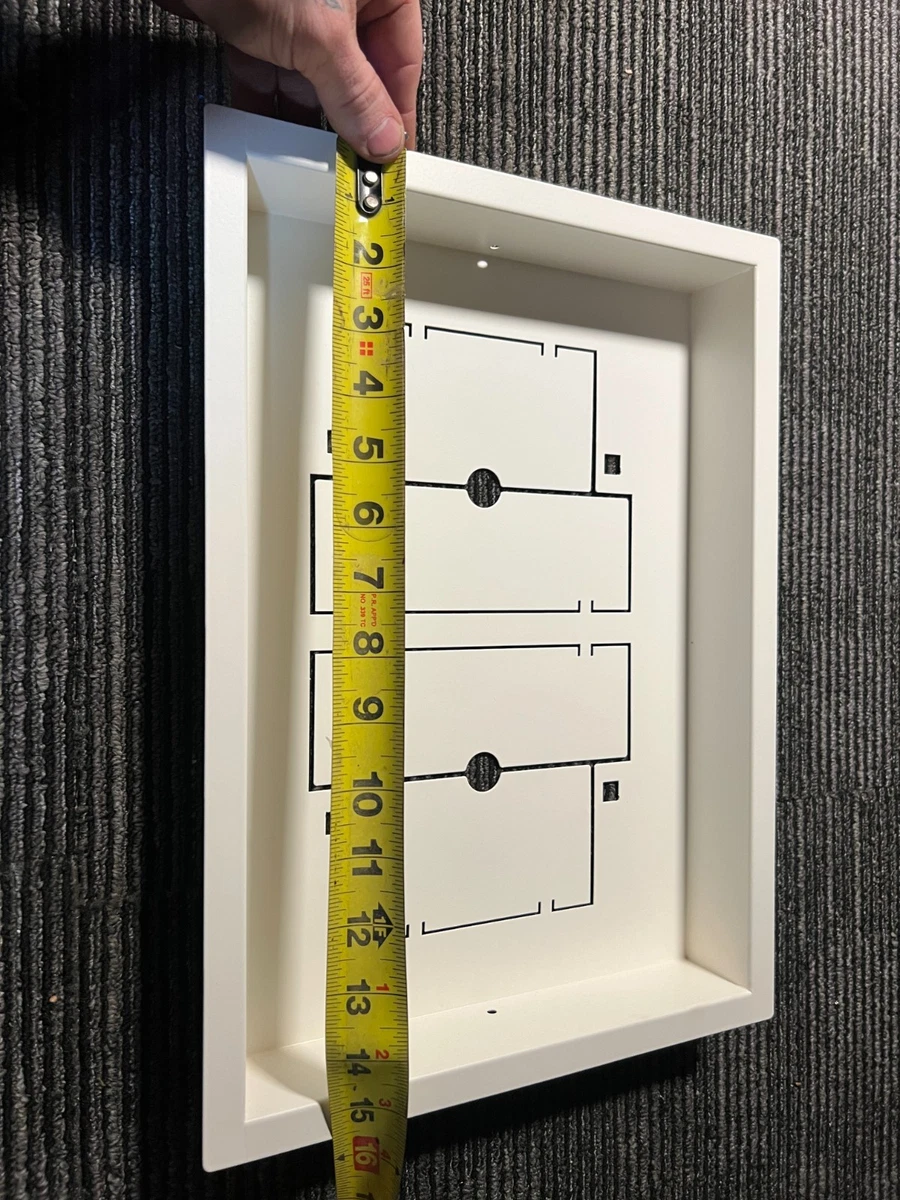 Aria Luxe+ Framed Wall Vent High Performance Return Aria Vent dwfr10x14swh-hp - Image 3