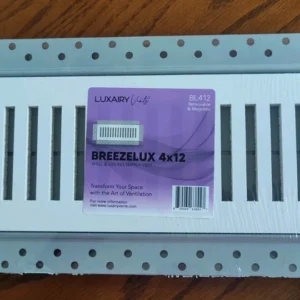 LUXAIRY Removable 4" X 12" Magnetic Flush Mounted Wall/Ceiling A/C Supply Vent