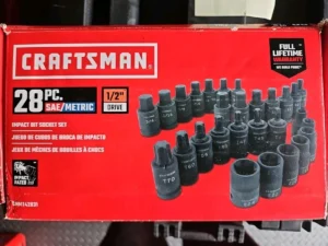Craftsman CMMT42031 Impact Bit Socket Set 28 pc - Black