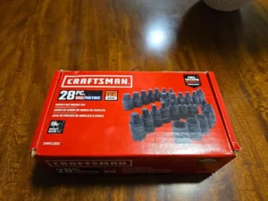 Craftsman CMMT42031 Impact Bit Socket Set 28 pc - Black