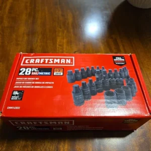 Craftsman CMMT42031 Impact Bit Socket Set 28 pc - Black