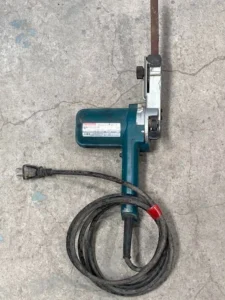 Belt sander Model No. 9032 MAKITA 9mm Belt Operated Confirmed Used