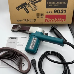 Makita 9031 Belt Sander 1-1/8" x 21" Variable Speed Dust Collectible AC100V New