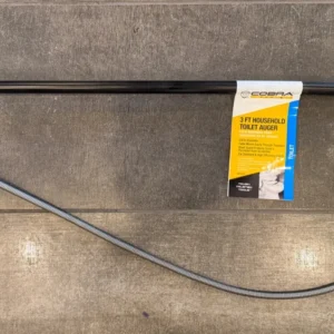 Cobra Enterprises Cobra Products 49360 3-Foot to 6-Foot Telescopic Toilet Auger